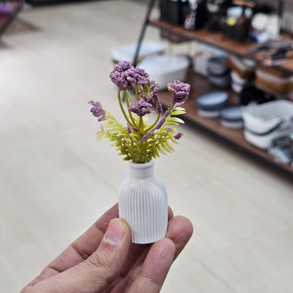 گل مینیاتوری گل بنفش